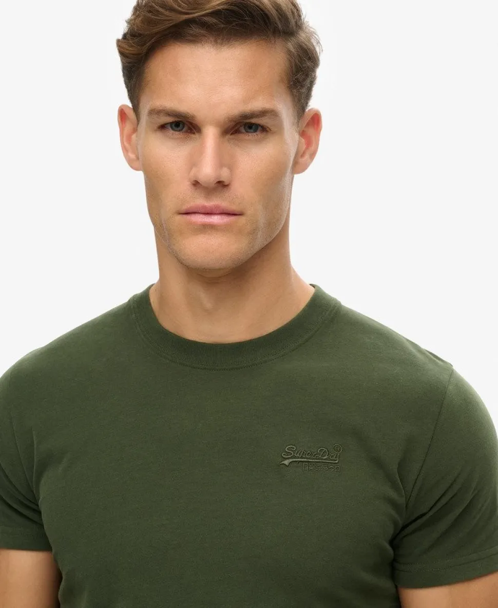 Essential Logo Embroidered T-Shirt