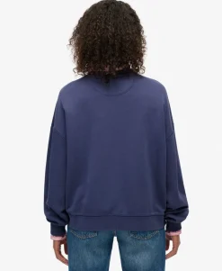 Essential Logo Garment Dyed Crew Sweatshirt