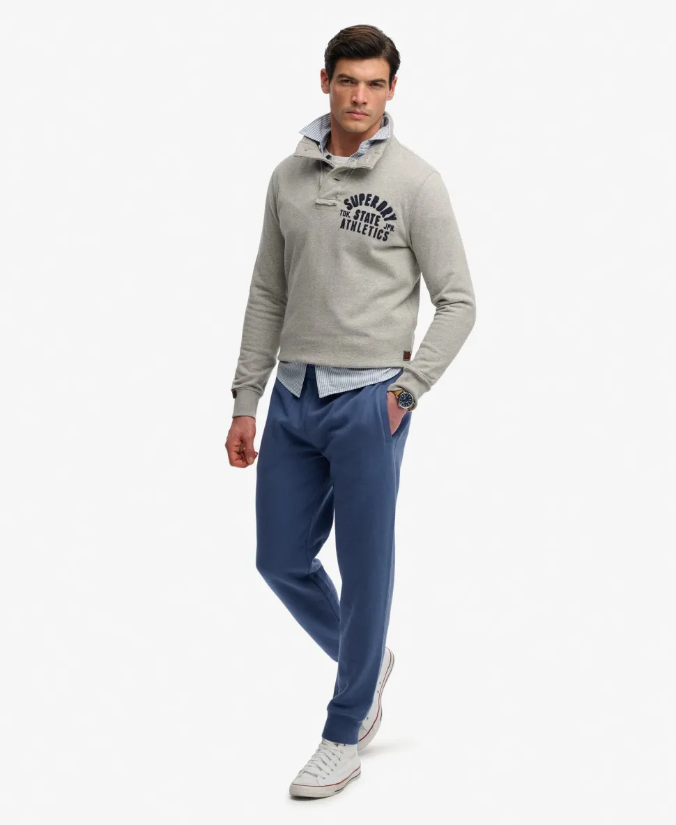 Essential Logo Half Brushed Joggers