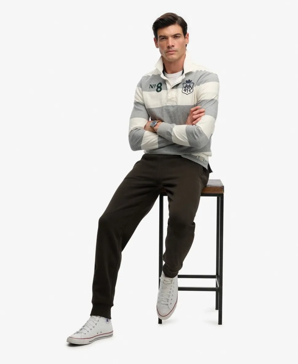 Essential Logo Half Brushed Joggers