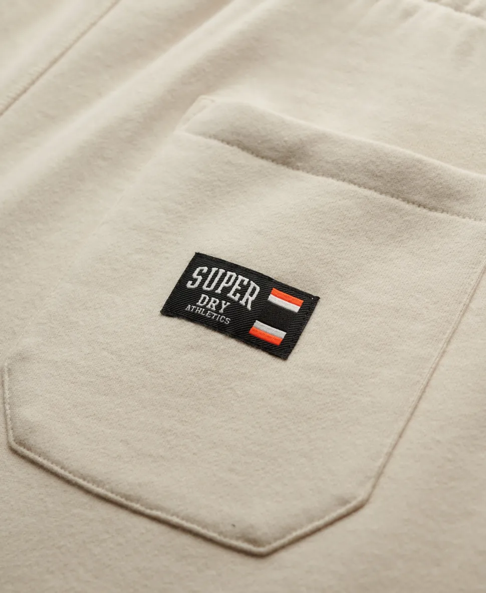 Essential Logo Half Brushed Joggers