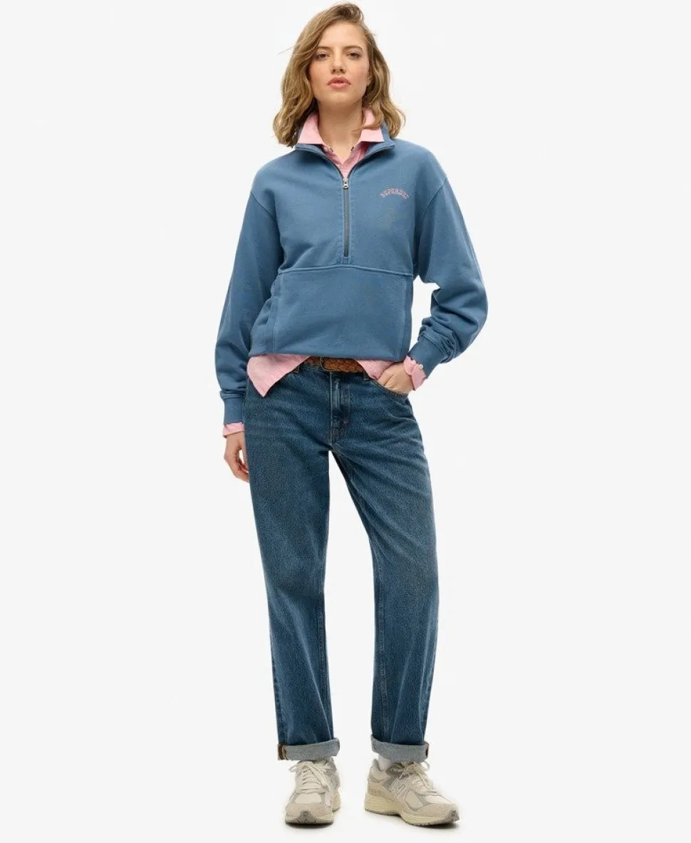 Essential Logo Half Zip Sweatshirt