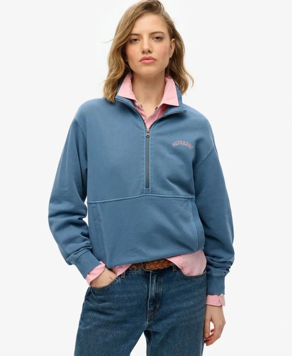 Essential Logo Half Zip Sweatshirt
