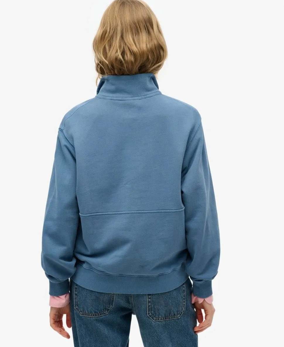 Essential Logo Half Zip Sweatshirt