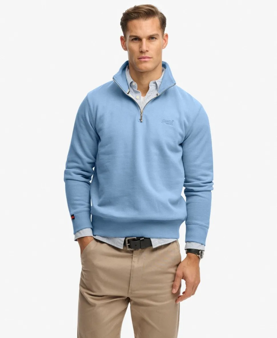 Essential Logo Half Zip Sweatshirt