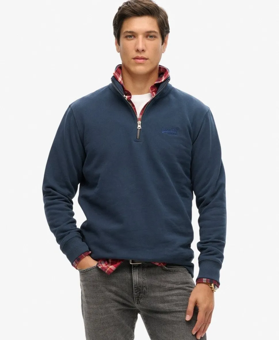 Essential Logo Half Zip Sweatshirt