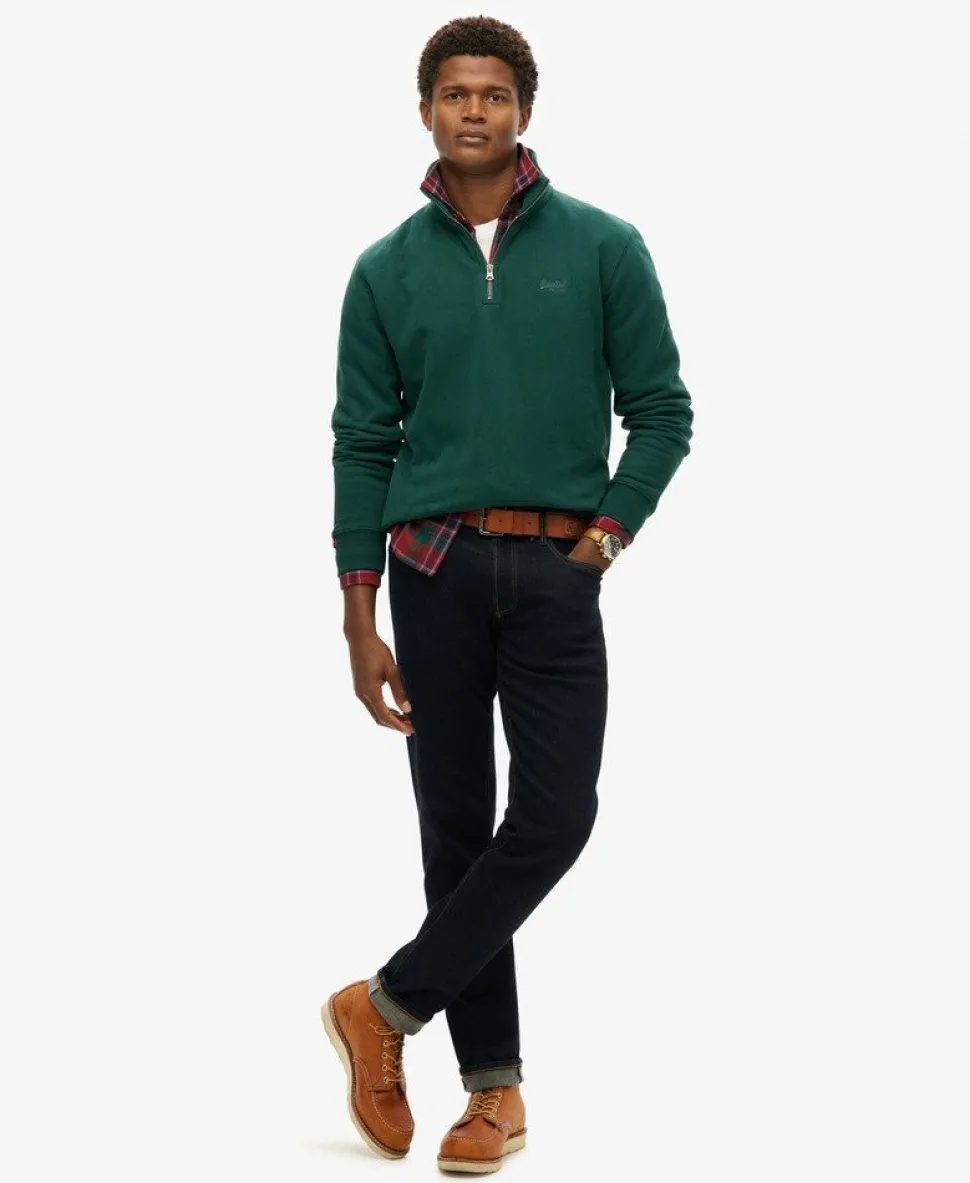 Essential Logo Half Zip Sweatshirt