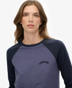 Essential Logo Long Sleeve Baseball Top