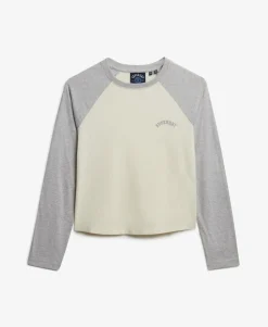 Essential Logo Long Sleeve Baseball Top