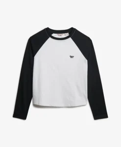 Essential Logo Long Sleeve Baseball Top
