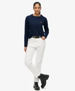 Essential Logo Long Sleeve Top