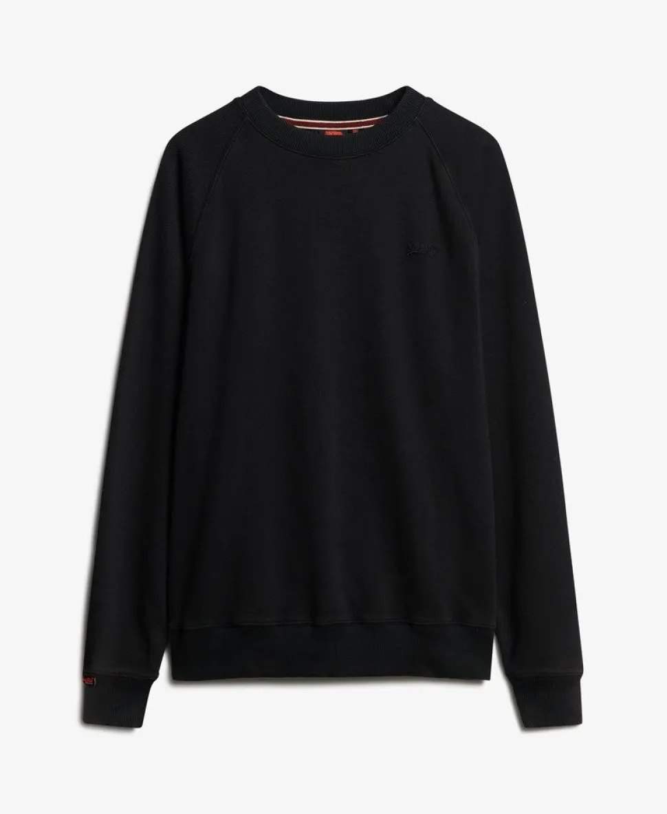 Essential Logo Raglan Crew Sweatshirt