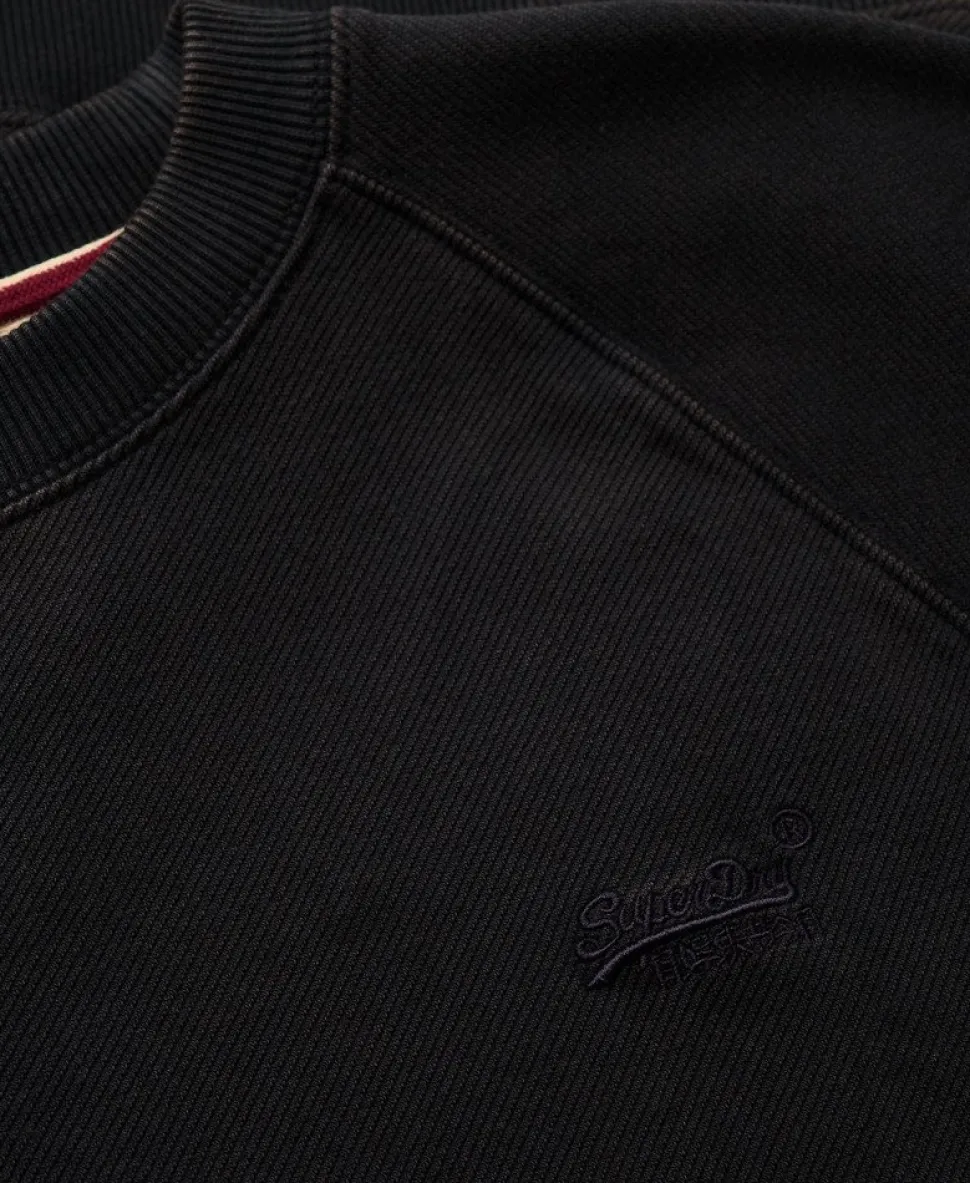 Essential Logo Raglan Crew Sweatshirt