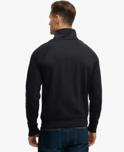 Essential Logo Raglan Henley Sweatshirt