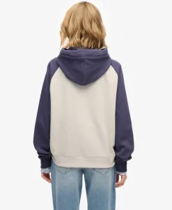 Essential Logo Raglan Zip Hoodie