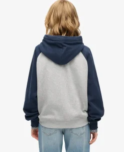 Essential Logo Raglan Zip Hoodie