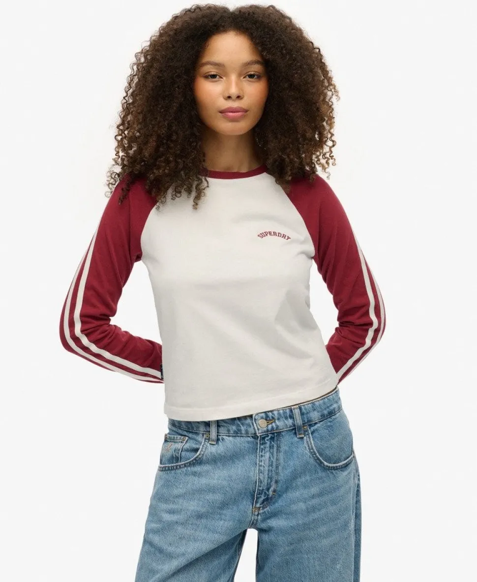 Essential Logo Retro Long Sleeve Top