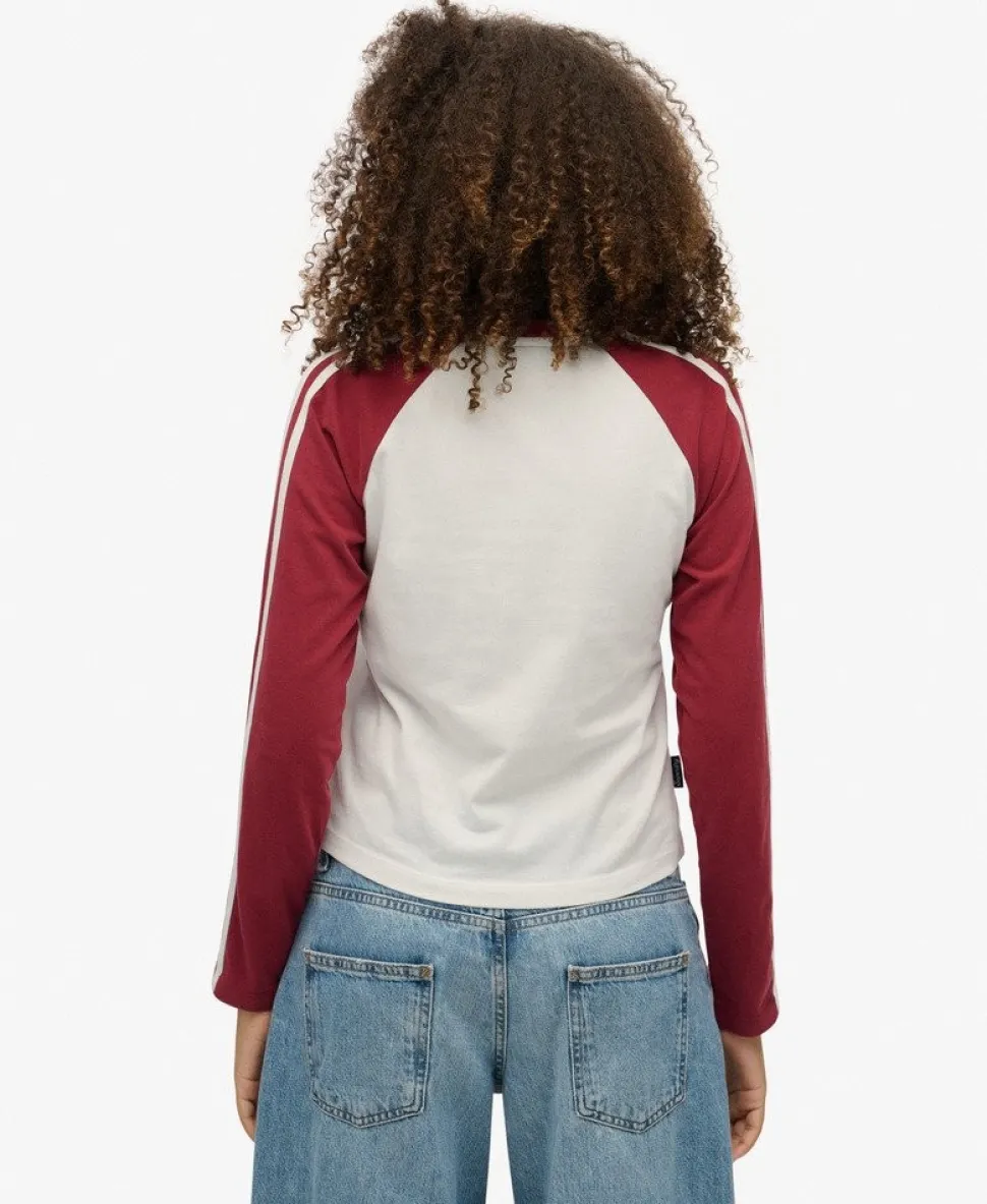 Essential Logo Retro Long Sleeve Top
