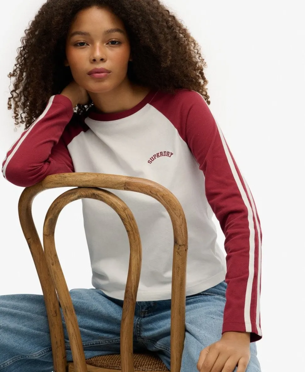 Essential Logo Retro Long Sleeve Top