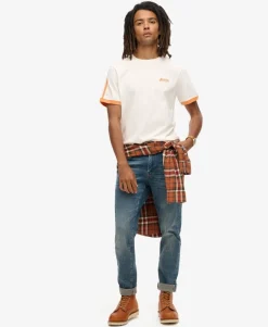 Essential Logo Retro Striped T-Shirt