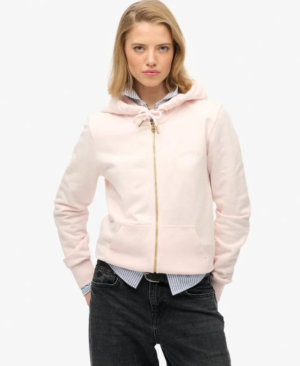 Essential Logo Zip Hoodie