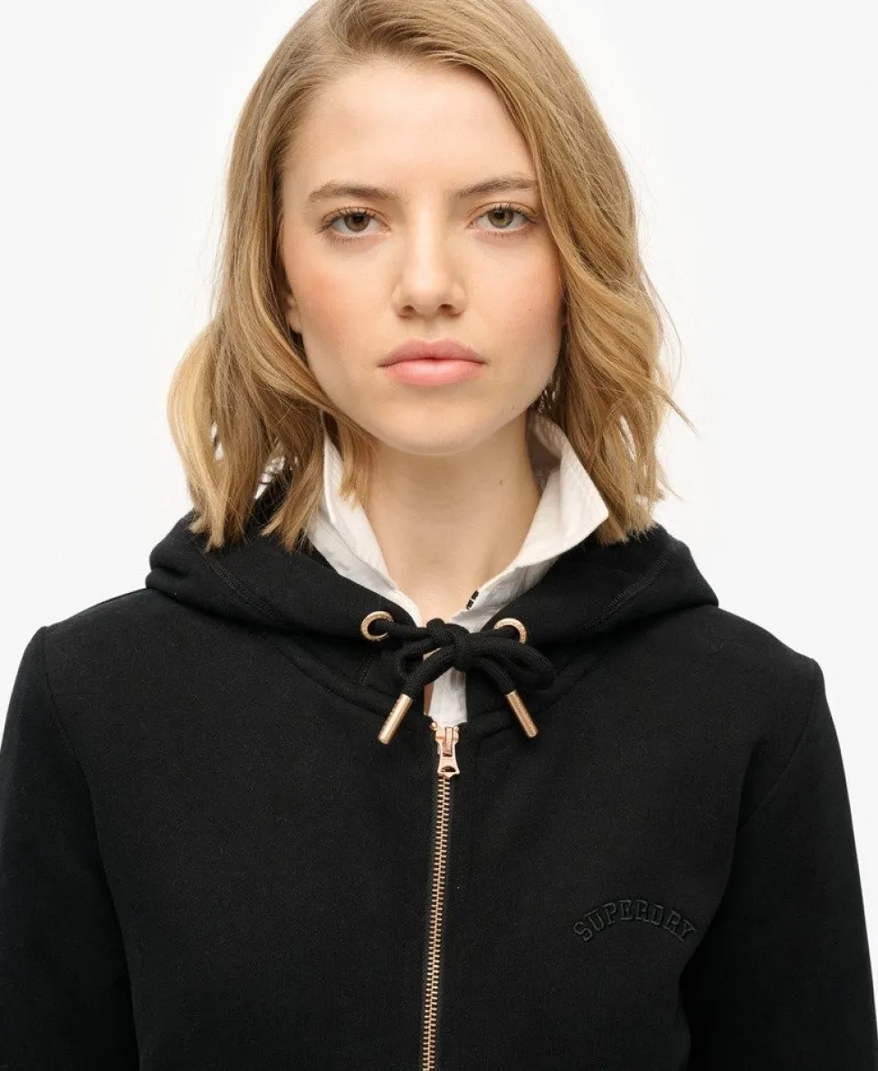 Essential Logo Zip Hoodie