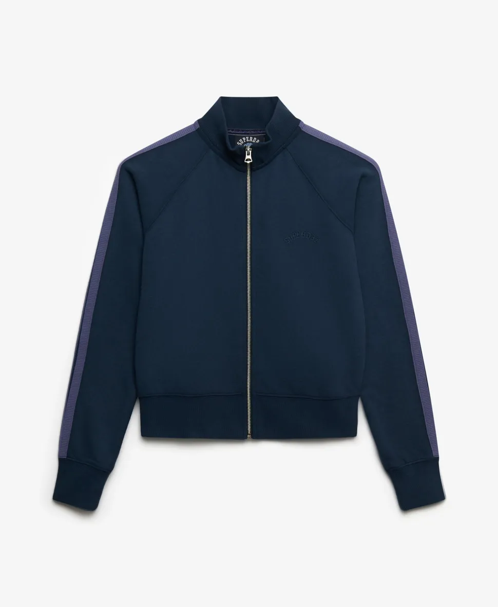 Essential Logo Zip Track Top