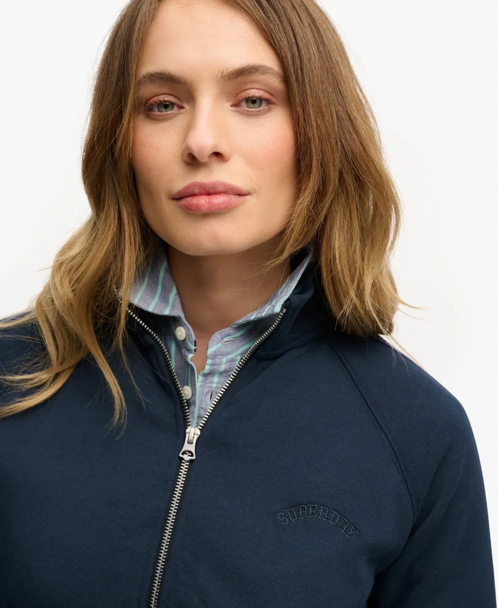 Essential Logo Zip Track Top