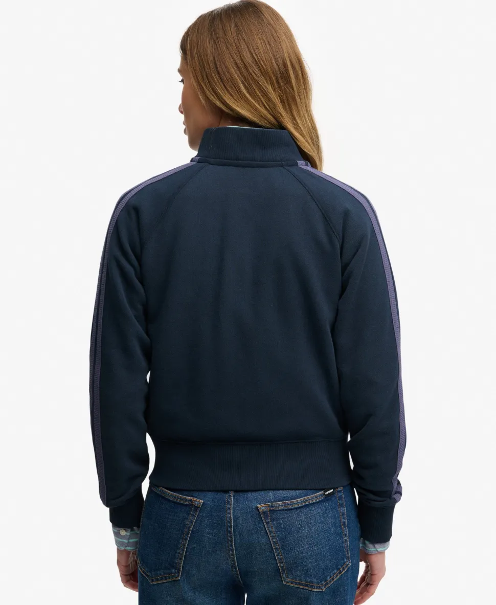 Essential Logo Zip Track Top
