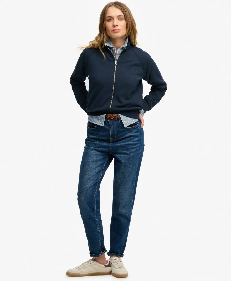 Essential Logo Zip Track Top