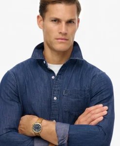 Essential Long Sleeve Denim Shirt