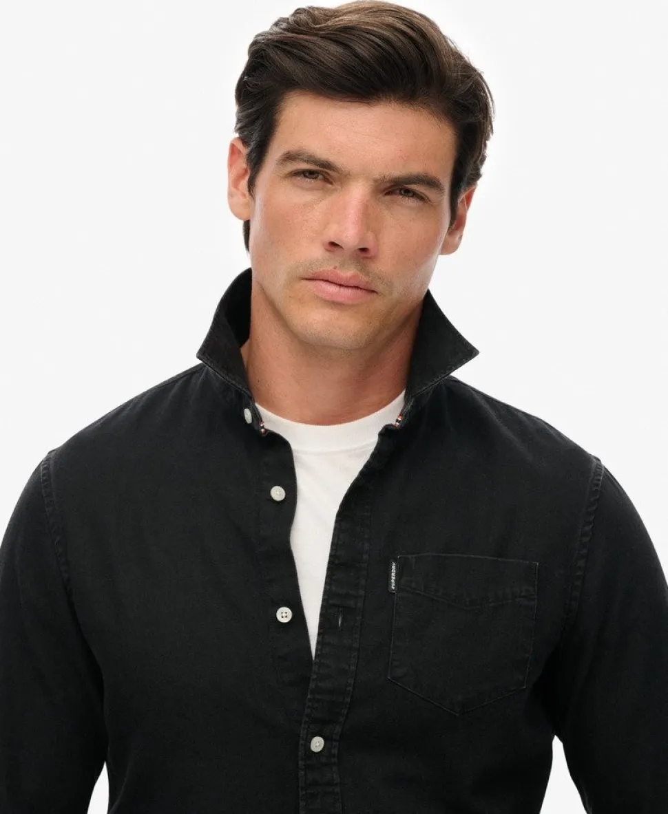 Essential Long Sleeve Denim Shirt