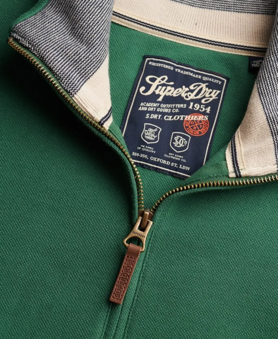 Essential Pique Half Zip