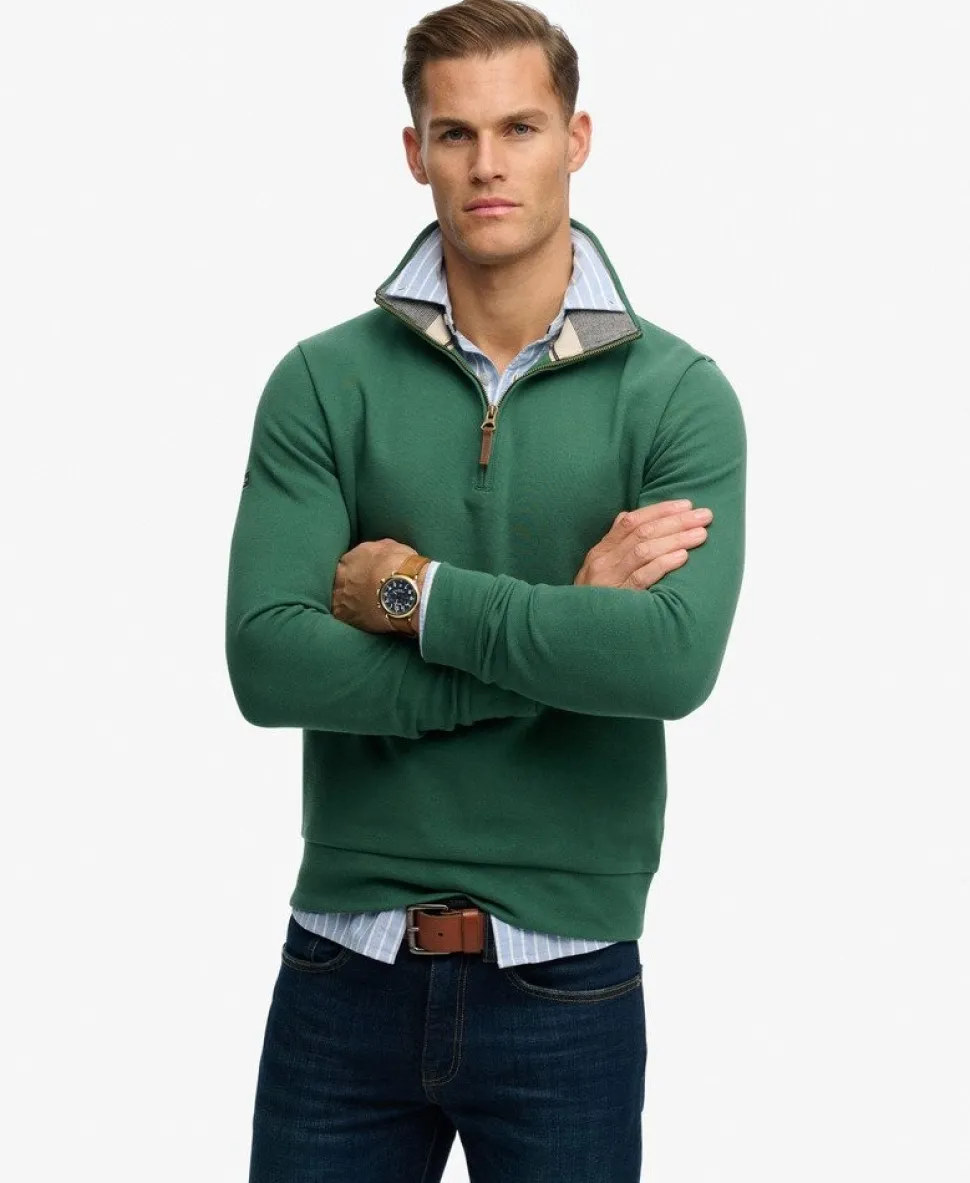Essential Pique Half Zip