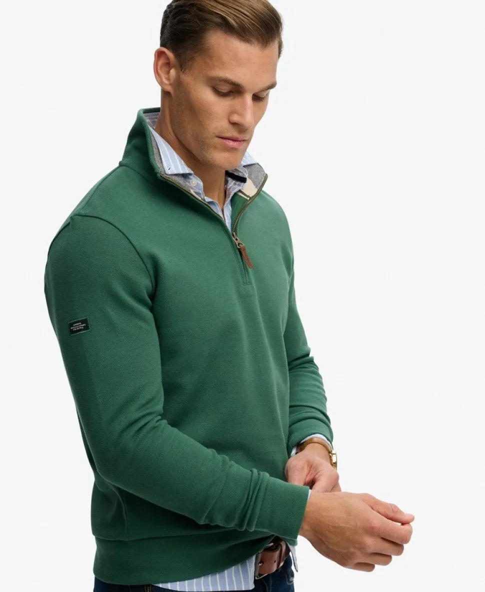 Essential Pique Half Zip