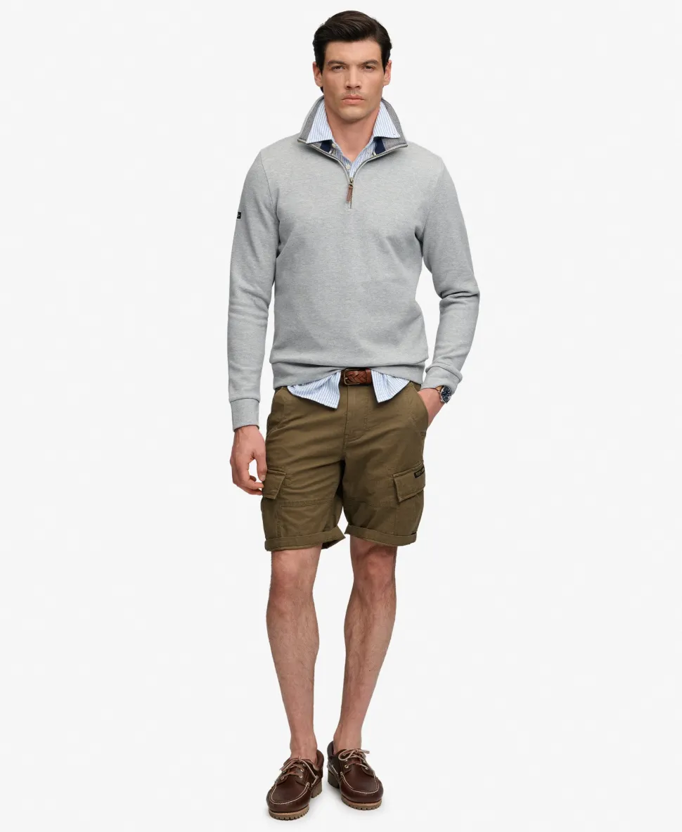 Essential Pique Half Zip