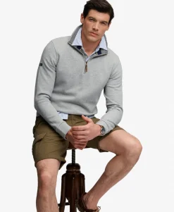 Essential Pique Half Zip