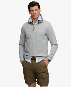Essential Pique Half Zip