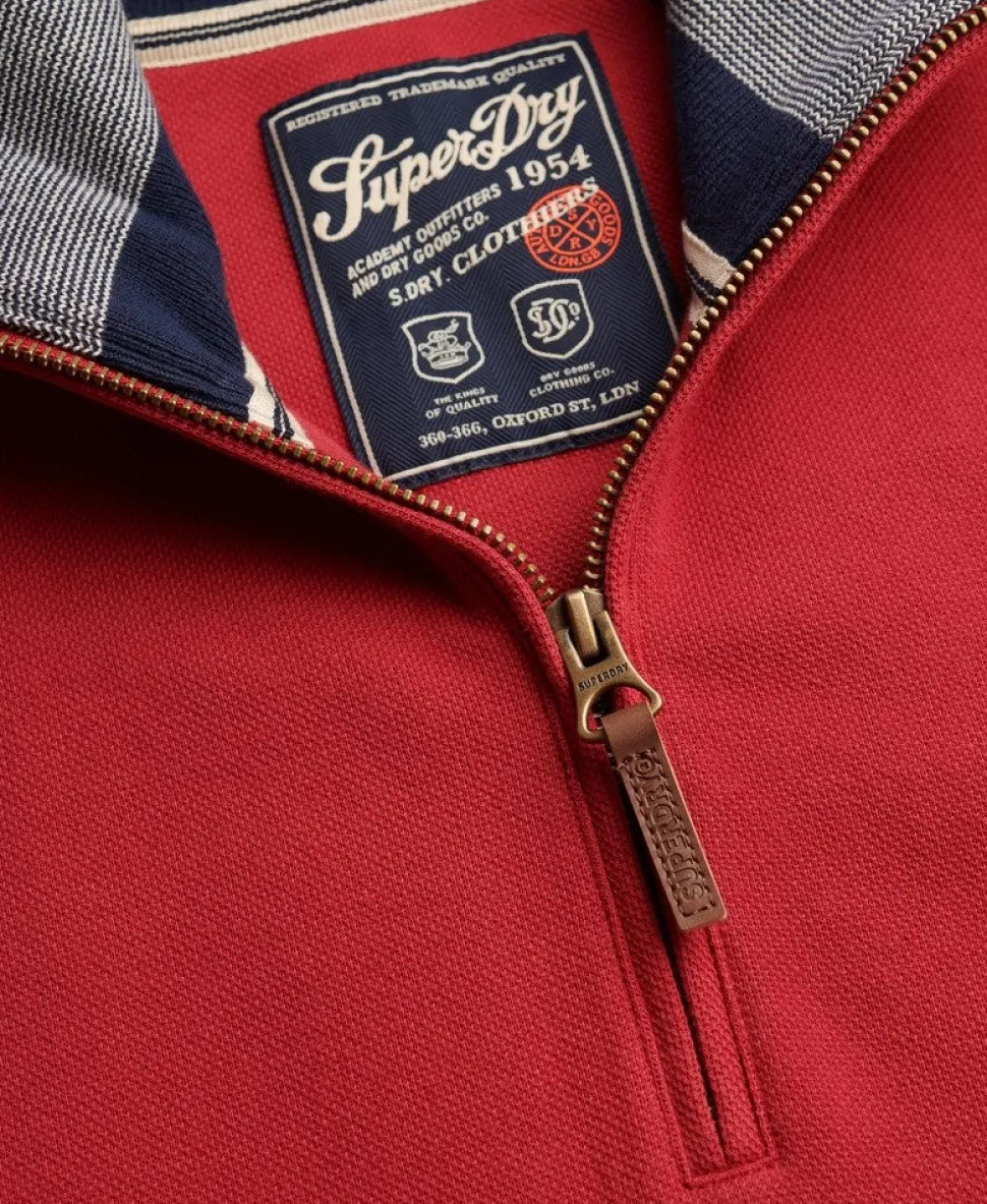 Essential Pique Half Zip