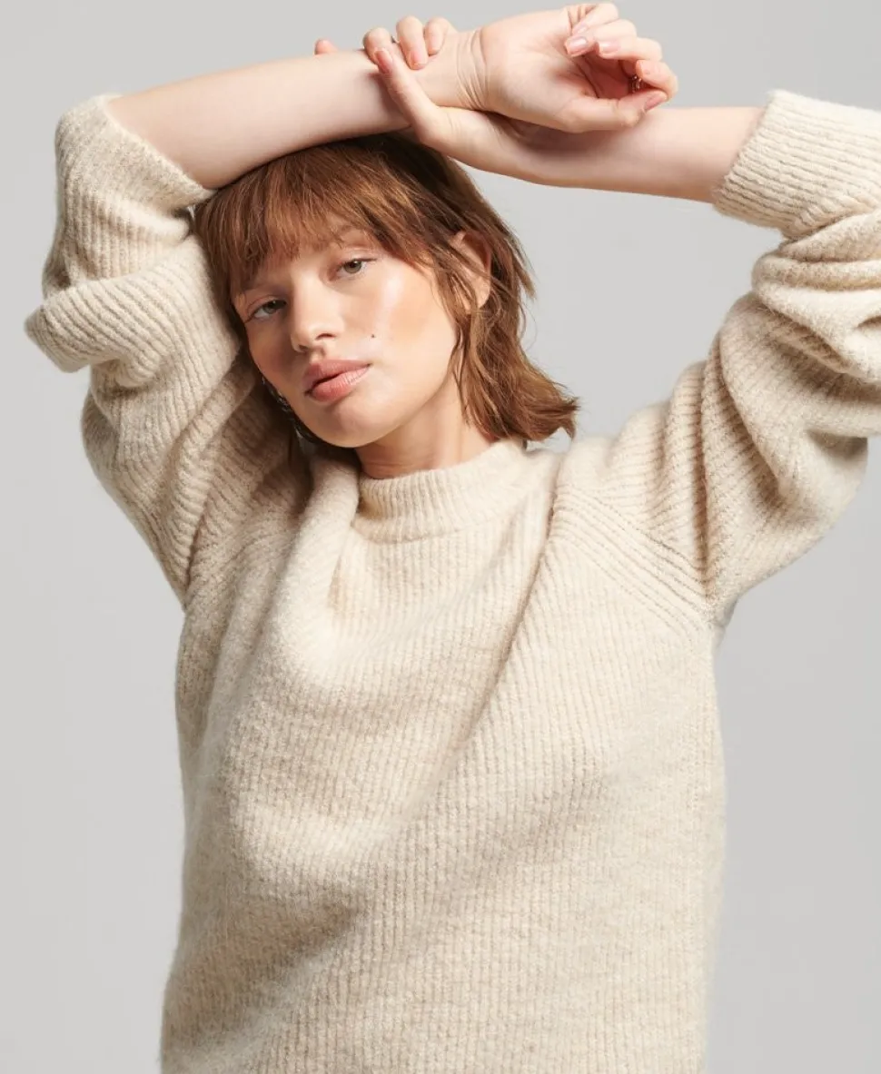 Essential Rib Crew Jumper