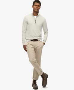 Essentials Cotton Half Zip Jumper
