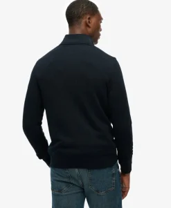 Essentials Cotton Half Zip Jumper