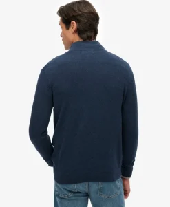 Essentials Cotton Half Zip Jumper