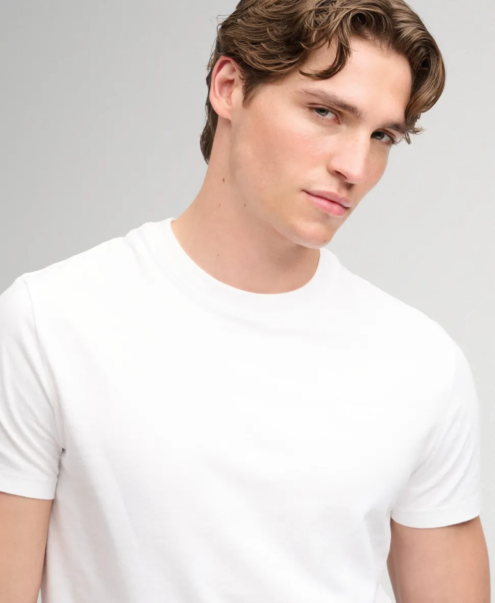 Essential Serif Logo Embroidered T-Shirt