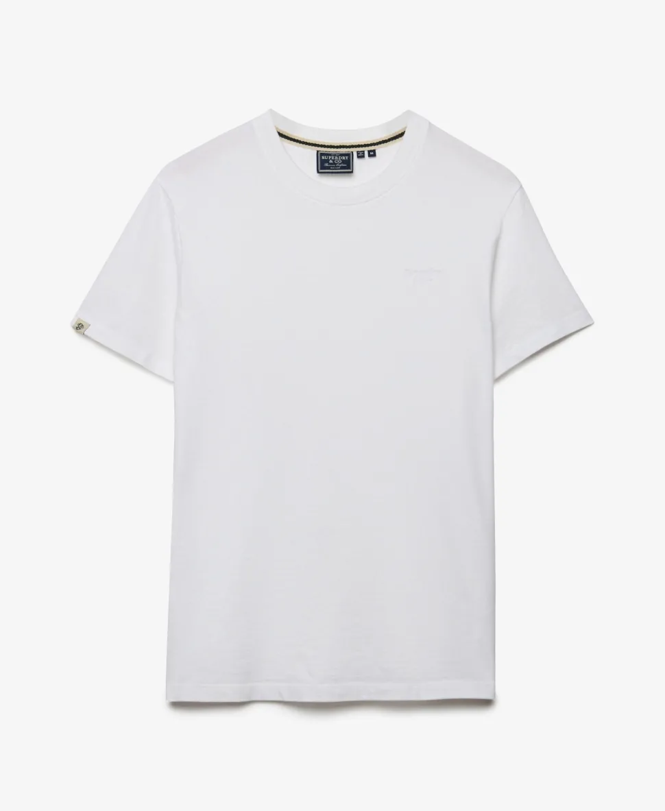 Essential Serif Logo Embroidered T-Shirt