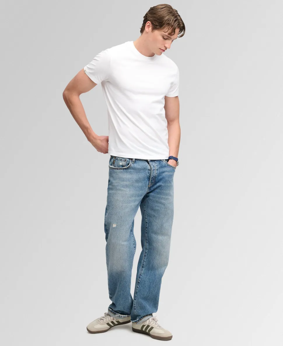 Essential Serif Logo Embroidered T-Shirt