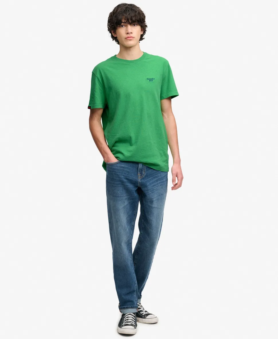 Essential Serif Logo Embroidered T-Shirt