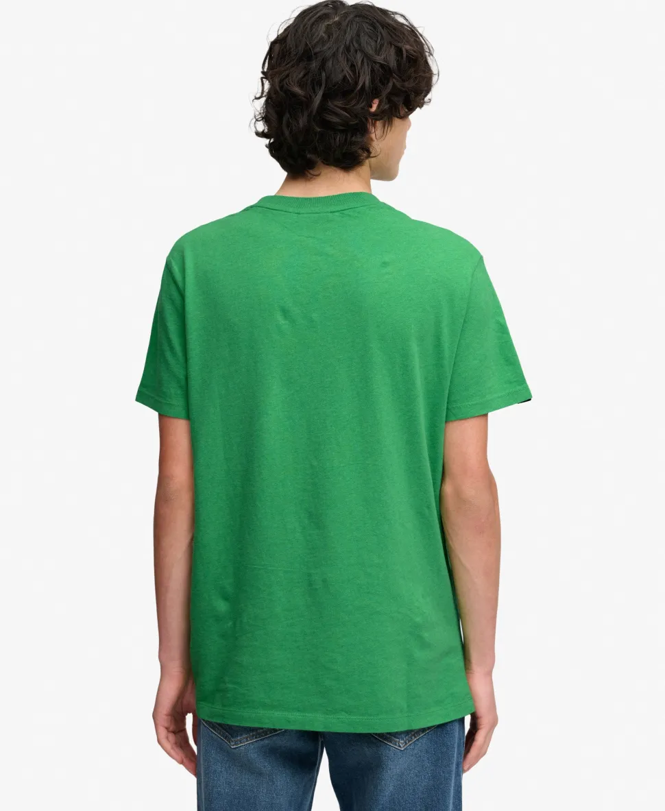 Essential Serif Logo Embroidered T-Shirt
