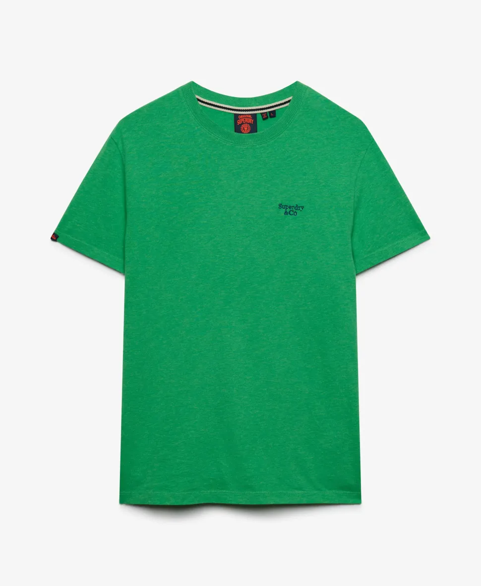 Essential Serif Logo Embroidered T-Shirt