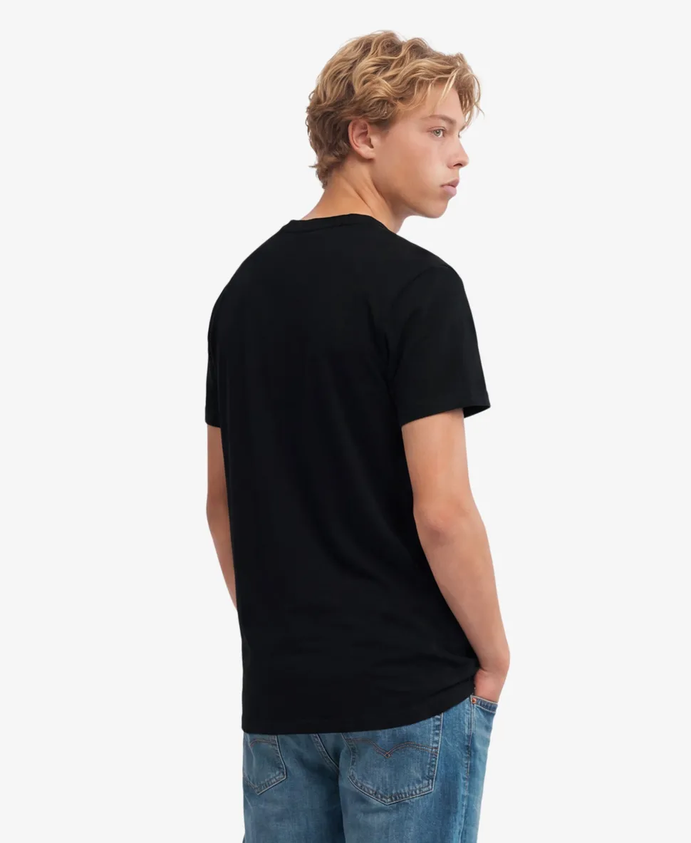 Essential Serif Logo Embroidered T-Shirt
